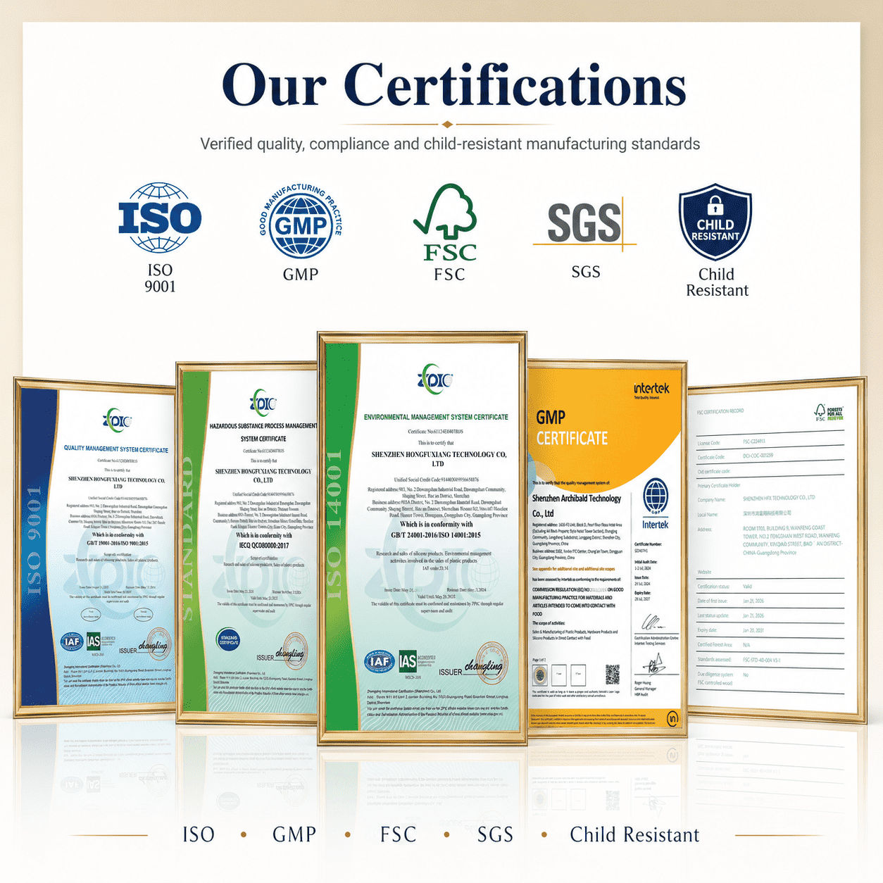 reliable custom packaging manufacturer